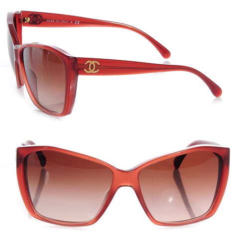 chanel sunglasses red and black|chanel sunglasses outlet.